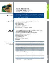 cemento bío bío especial siderúrgico planta ... - Cementos Bio Bio