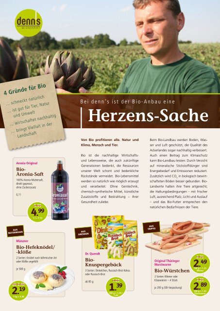 Neueröffnung - denn's Biomarkt