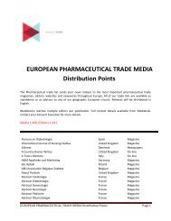 WESTERN EUROPE Distribution Points - Marketwire