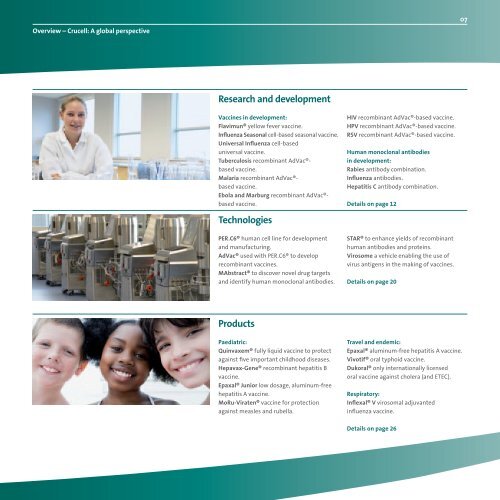 Crucell corporate brochure (PDF)