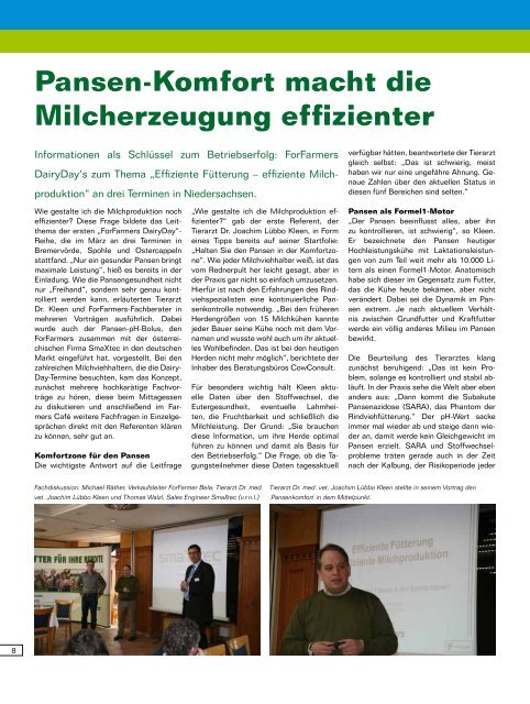 Futterpost Juni 2012 Website.pdf - ForFarmers Thesing Mischfutter ...