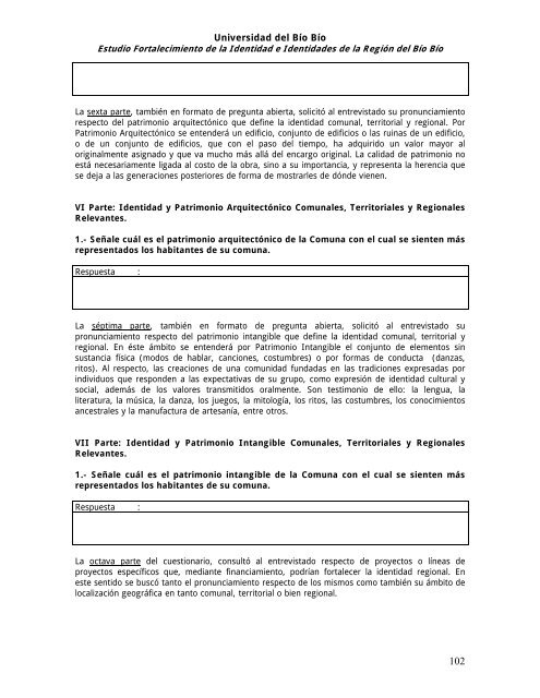 “Estudio de Fortalecimiento de la Identidad ... - Identidad BIO BIO