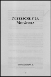 NIETZSCHE Y LA METÁFORA - Konrad Lorenz