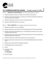 city commission policy - City of Grand Rapids