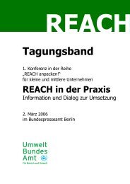 REACH-Tagungsband
