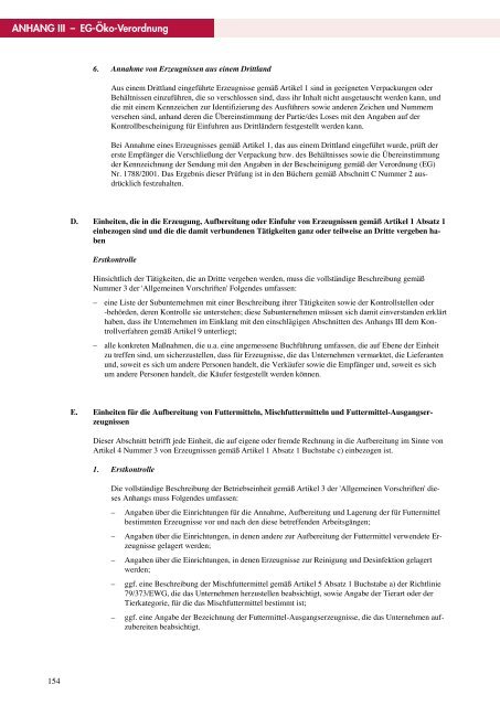 EG-Verordnung Ökologischer Landbau - Ministerium für ...