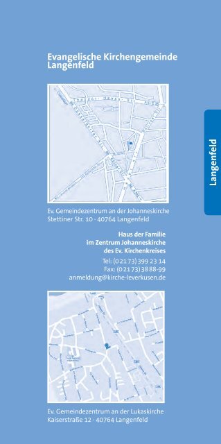Zentrales Programm - Kirchenkreis Leverkusen