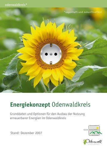 Energiekonzept Odenwaldkreis - Brenergo