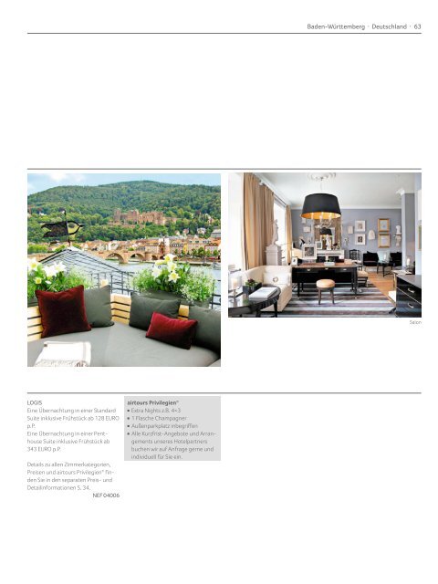 AIRTOURS - Mitteleuropa - Sommer 2011 - tui.com - Onlinekatalog