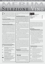 Lambrusco - die Verkostung in Selezione Merum 2011_2 (PDF