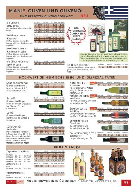 Die besten Bioweine aus - BIOWEIN Selection