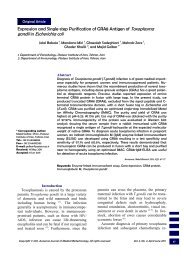 Genetically Modified Foods and Social Concerns - AJMB