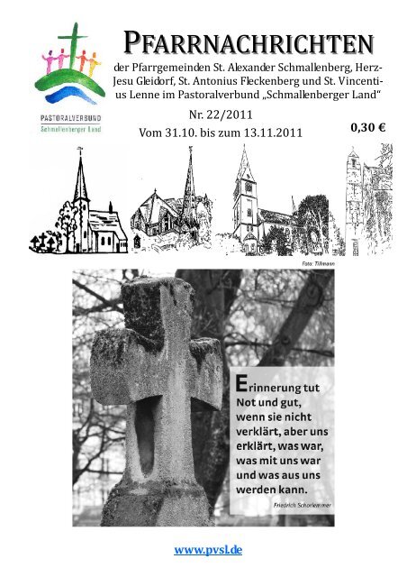 Pfarrbrief 22-11 - Pastoralverbund Schmallenberger Land