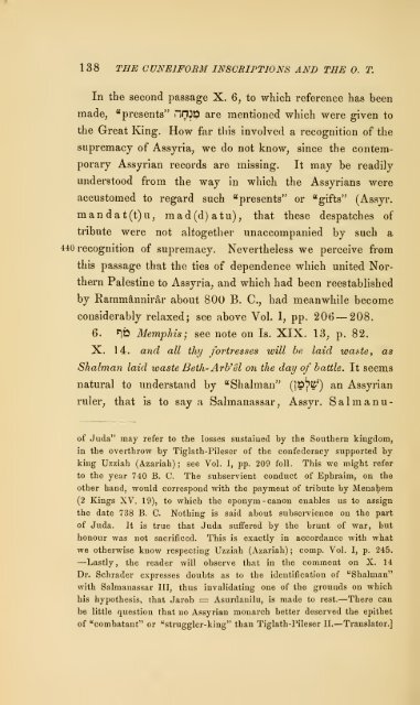 The cuneiform inscriptions and the Old Testament - The Search For ...