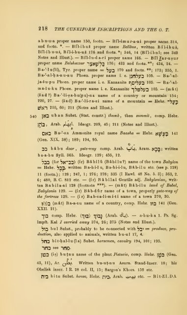 The cuneiform inscriptions and the Old Testament - The Search For ...