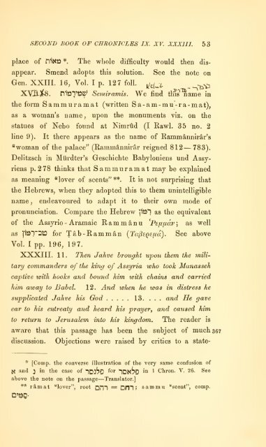 The cuneiform inscriptions and the Old Testament - The Search For ...