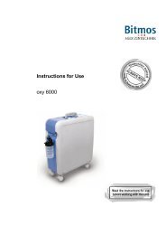 Instructions for Use oxy 6000 - Bitmos GmbH