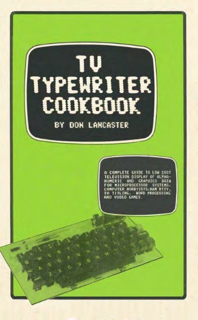 TV Typewriter Cookbook