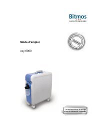 Mode d'emploi oxy 6000 - Bitmos GmbH