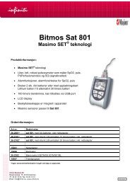 Bitmos Sat 801 Masimo SET - Infiniti Medical