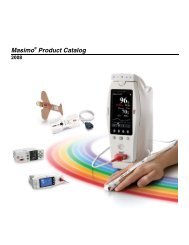 Masimo Product Catalog - Infiniti Medical