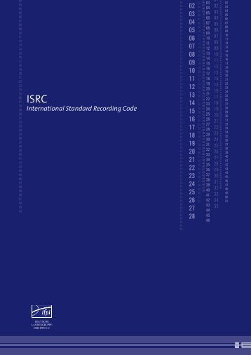 ISRC - Handbuch - Bundesverband Musikindustrie