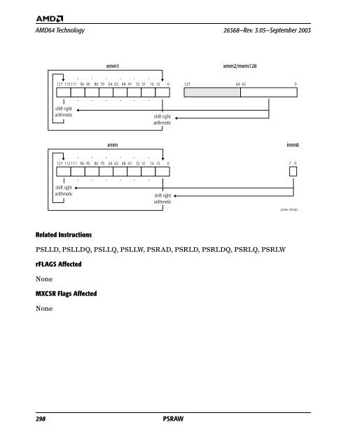 AMD x86-64 Architecture Programmer's Manual, Volume 4, 128-Bit ...