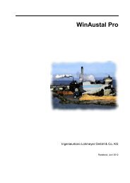 Handbuch WinAustal Pro - beim Ingenieurbüro Lohmeyer