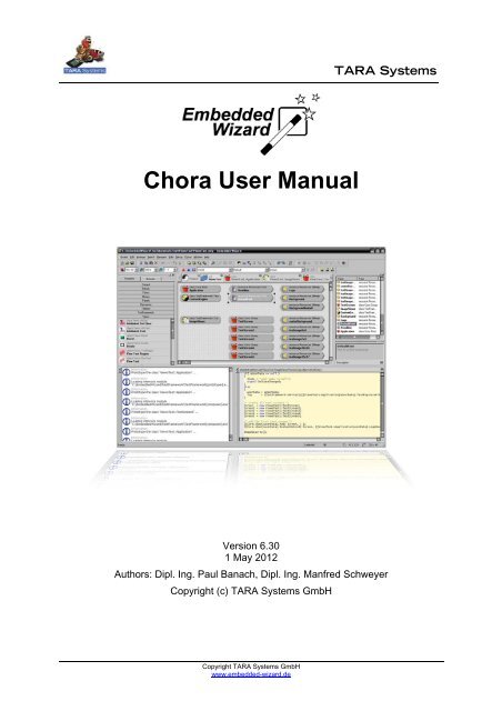 Chora User Manual - Embedded Wizard
