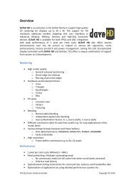 Download Dave HD data sheet - TES Electronic Solutions