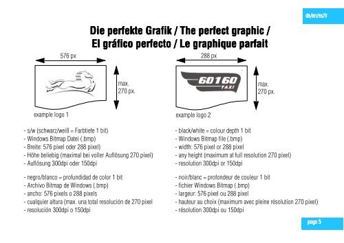 THERMAL PAPER PRINTER TPD-01 - HALE electronic GmbH