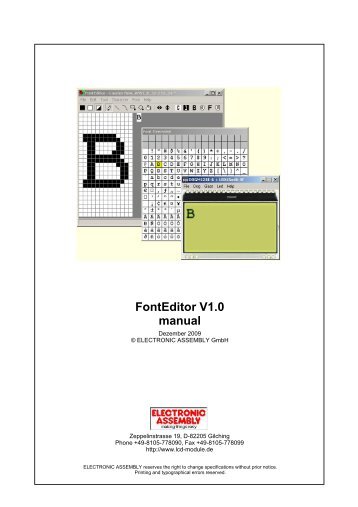 ea usbstick-font - Electronic Assembly