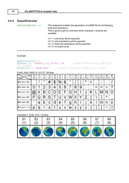 EA eDIPTFT43-A compiler help - Electronic Assembly