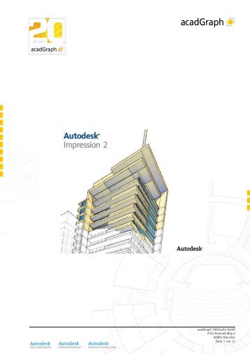 Autodesk Impression - AcadGraph CADstudio GmbH