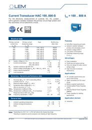 HAC 100~800-S - Europower Components Ltd