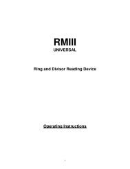 OPERATIONAL PART RMIII-UNIVERSAL - disag