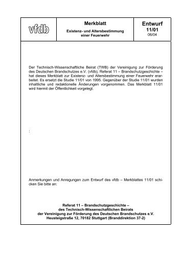 Entwurf 11/01 - in Ditzingen