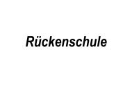 Rückenschule