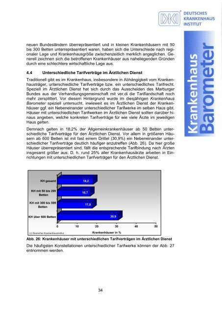 Krankenhaus Barometer Umfrage 2008 - Deutsche ...