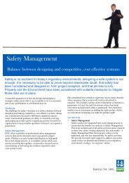 Safety Management v0.1 - DNV Germany