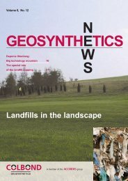 Landfills in the landscape - Colbond Geosynthetics