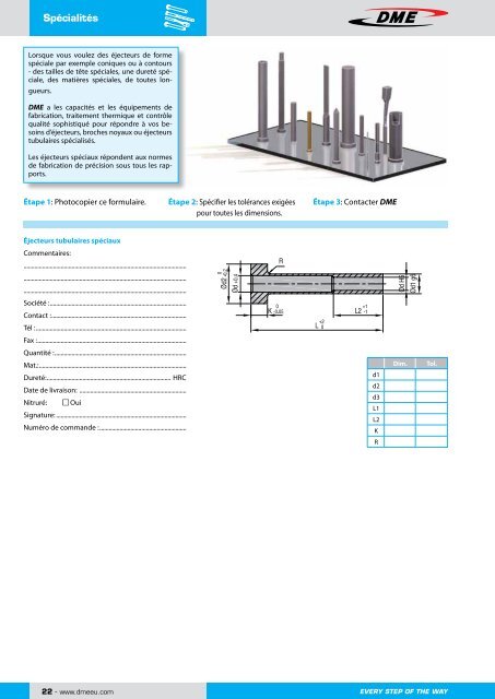 Ejecteur - DME