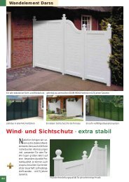 Wind- und Sichtschutz - extra stabil