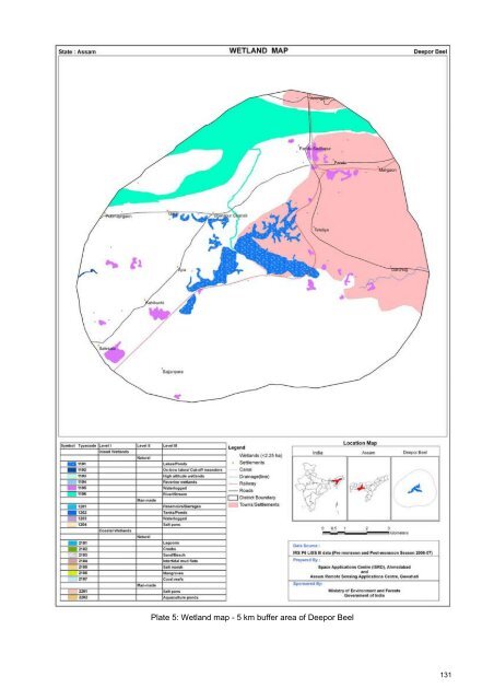 national wetland atlas assam - Ministry of Environment and Forests