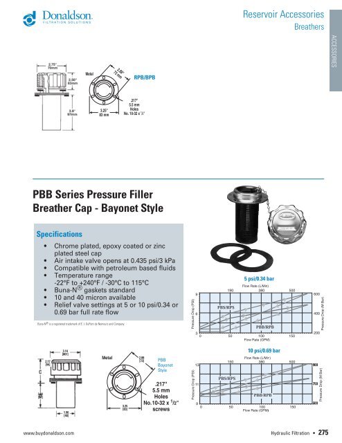 Accessories - Donaldson Company, Inc.