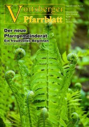 Voitsberger Pfarrblatt - Dekanat Voitsberg