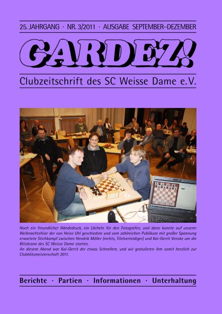 Freitag der 13. - Schachclub Weisse Dame eV