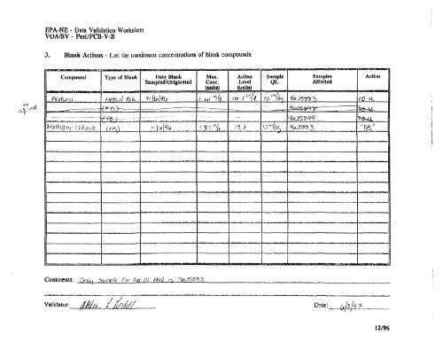 Response to EPA Comments: RCRA Facility Investigation Phase I ...