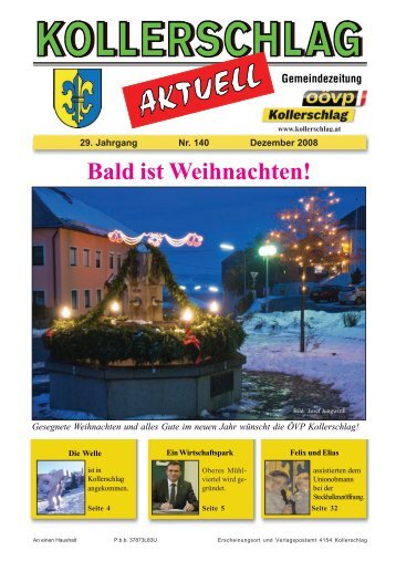 GZ Dezember 2008 neu.pmd - Marktgemeinde Kollerschlag