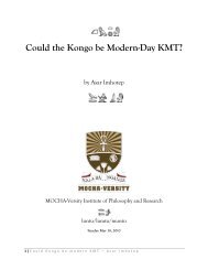 Could the Kongo be Modern-Day KMT? - Asar Imhotep